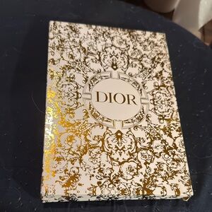 Dior Journal book with Gold Ornate Design